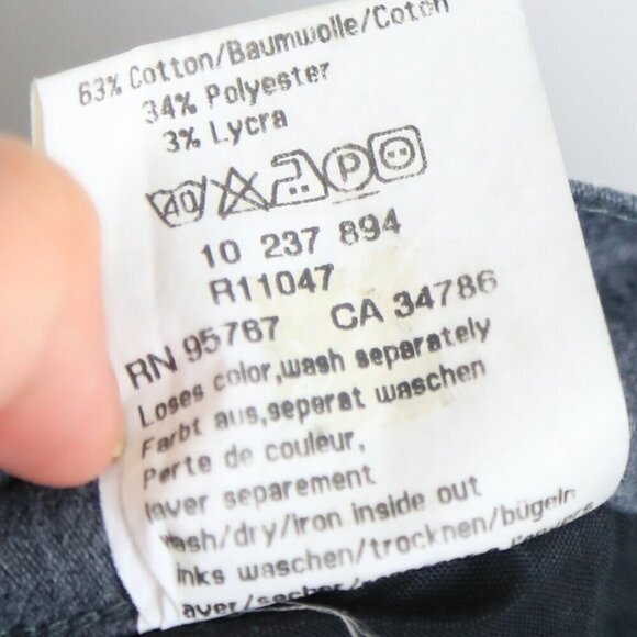 Mavi Women's Dark Grey Slim Flare Cargo Pants Size 29/32 - Picture 4 of 6